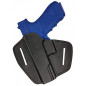U9 Leather Quick Draw Holster for Glock 19 23 32 Black VlaMiTex