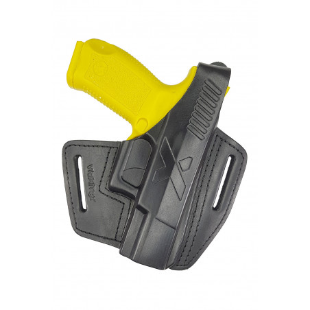 Kožené pouzdro pro Canik TP9 OWB – Pravák s drukem