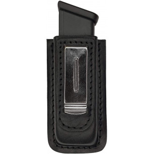 IWB Magazine Pouch Leather for Double Magazines 9mm .40 – Concealed Carry