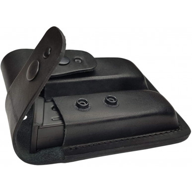 Pochette double en cuir pour chargeurs M2 pour HK P8 (USP) de VlaMiTex