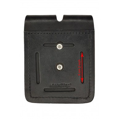 Pochette double en cuir pour chargeurs M2 pour HK P8 (USP) de VlaMiTex