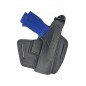 B14 Leder Holster für Steyr A2 M (Compact) schwarz