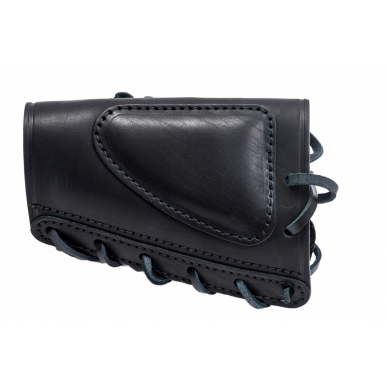 J37 Astuccio Portamunizioni in Vera Pelle .223 Win cal. Nero VlaMiTex