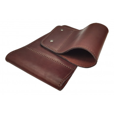 J36 Supporto per Fucile in Vera Pelle Marrone VlaMiTex