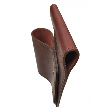 J36 Soporte para Rifle de Cuero Auténtico Marrón VlaMiTex