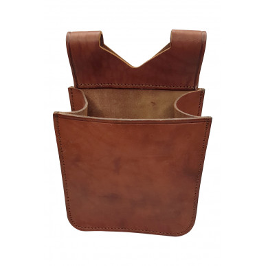 J35 Pochette à cartouches pour munitions de fusil de chasse marron VlaMitex