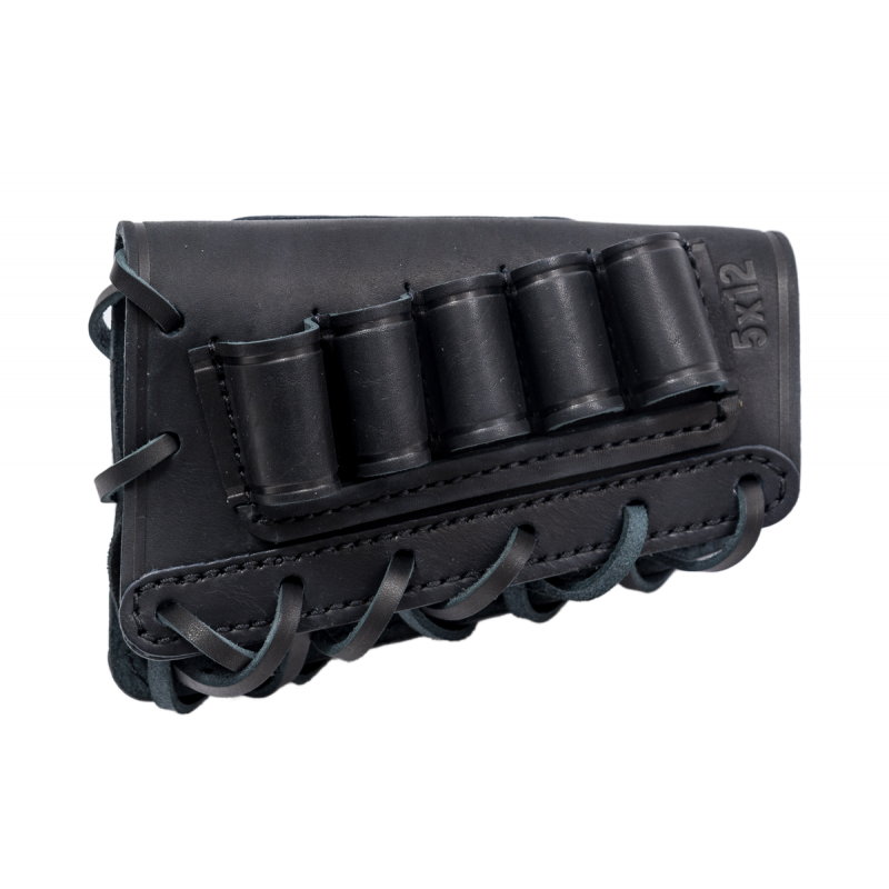 J24 本革製弾薬ポーチ 12口径 黒色 VlaMiTex