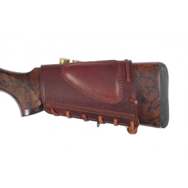 J15 Schaft Patronenetui 12 kal. aus Leder VlaMiTex