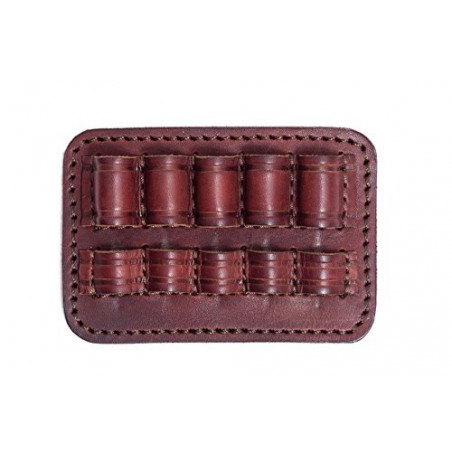 J14 Porta cartucce Vera pelle Marrone .308 WIN cal. VlaMiTex