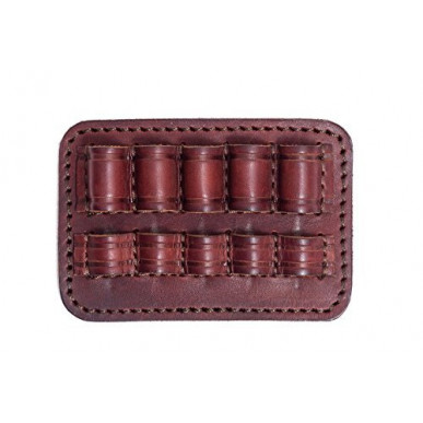 J14 Porta cartucce Vera pelle Marrone .308 WIN cal. VlaMiTex