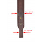 Correa de Rifle J8r de Cuero Auténtico Marrón VlaMiTex