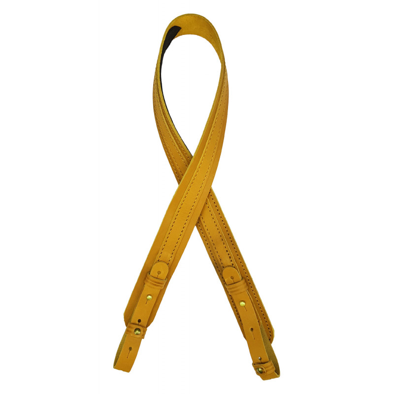 J8c Rifle Sling Genuine Leather Coyote