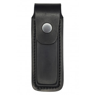 Skórzane etui na nóż składany – Pasuje do 11 × 3 × 1,5 cm – Mocowanie do paska
