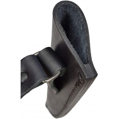 M19-2 Kožené pouzdro na nůž pro čepel 35 x 150 mm černé