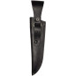 M19-1 Läder Knivslida för Knivblad 35 x 130 mm svart