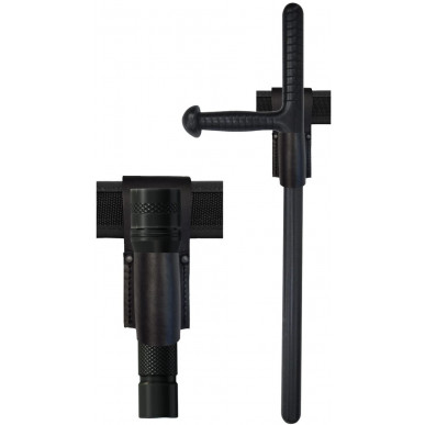 M17 Passante in pelle per torcia e Monadnock Ø 40 mm cintura 5 cm VlaMiTex