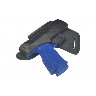 B14 Leder Holster für Steyr A2 M (Compact) schwarz