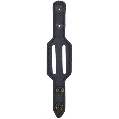 M14 3 x Belt Holder Genuine Leather Black 4 cm VlaMiTex