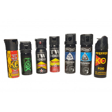 M9 Estojo para Spray de Pimenta 1 Bolsa Couro Genuíno Compatível com Walther / TW1000 / KO VlaMiTex