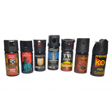 Étui en cuir véritable pour spray au poivre M9, 1 poche, compatible avec Columbia VlaMiTex