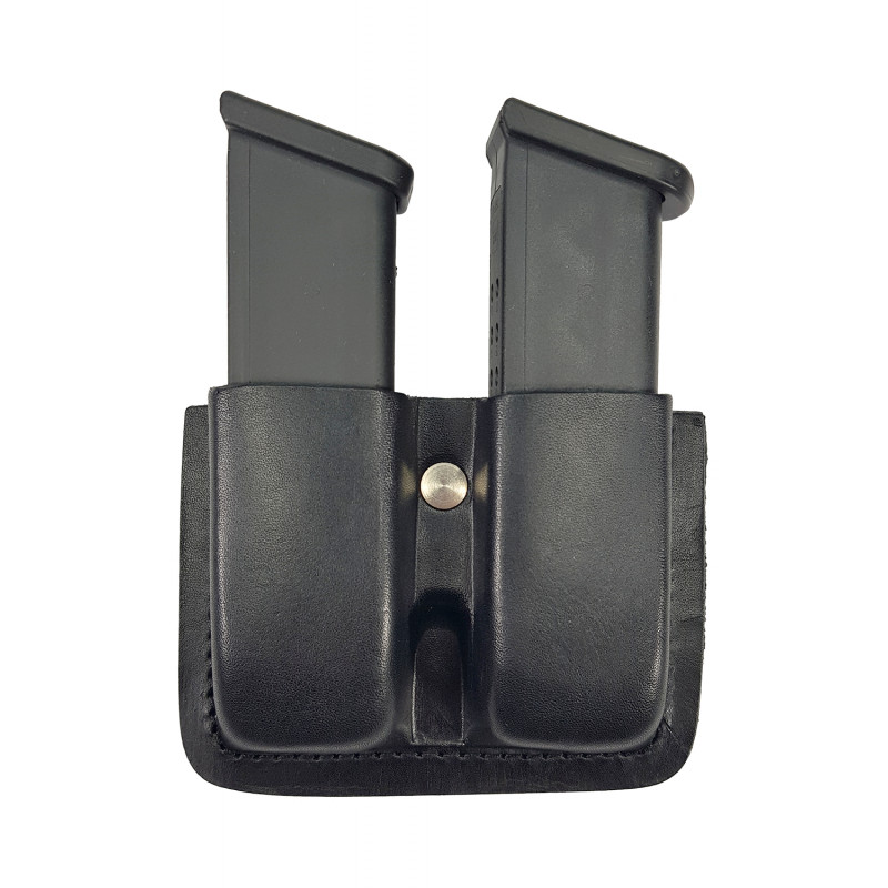 M4 Doble Portacargador de Cuero para Pistolas Glock de VlaMiTex