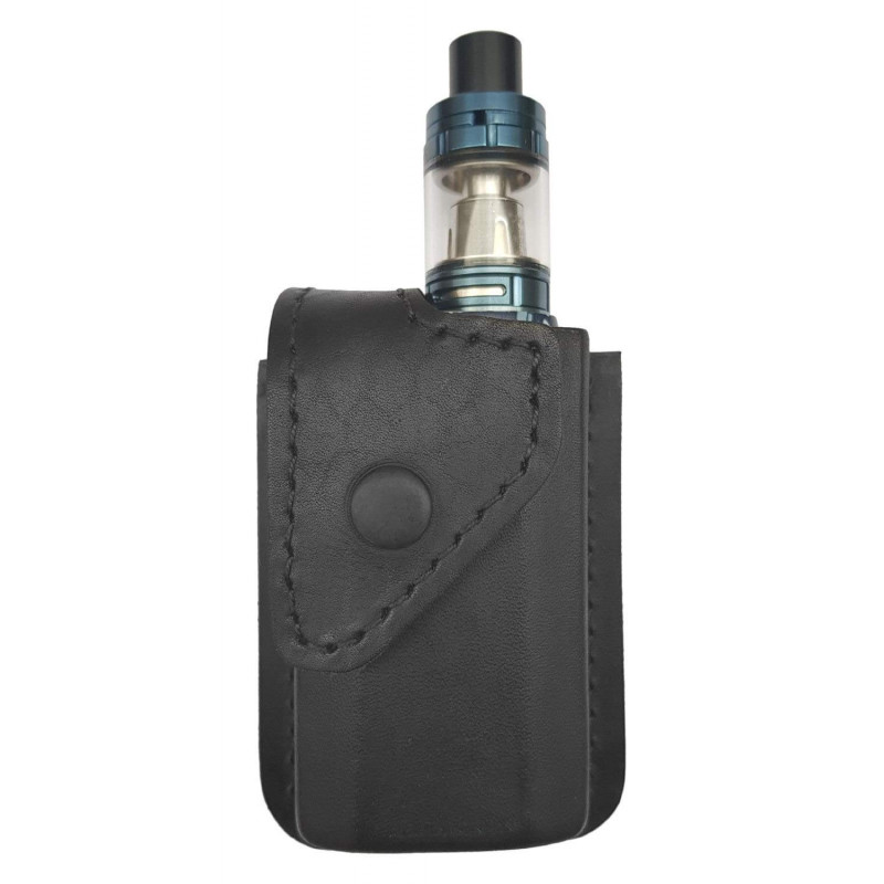 i5 Etui til Smok Procolor kit 225w Ægte Læder Sort VlaMiTex