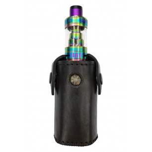 i4 Övtáska Asmodus Minikin v2 Valódi Bőr Fekete 5 cm-ig terjedő Övhöz VlaMiTex