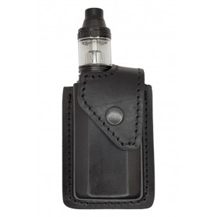 Étui ceinture en cuir pour Wismec Sinuous P228 – Holster en cuir véritable avec bouton-pression