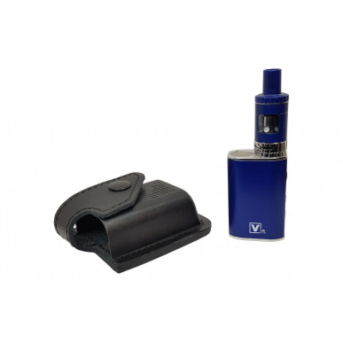 i1 Belt Pouch for Vivakita Move Basic 50w Genuine Leather Black VlaMiTex