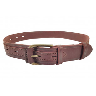 G6 Hunting Belt 1 Prong Leather Brown (Reinforced)