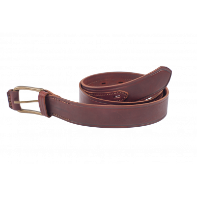 G6 Hunting Belt 1 Prong Leather Brown (Reinforced)
