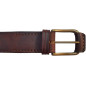 G6 Hunting Belt 1 Prong Leather Brown (Reinforced)