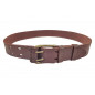 G6 Hunting Belt 1 Prong Leather Brown (Reinforced)