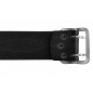 G4 Belt 5cm Wide Leather Black Chrome-Plated Buckle