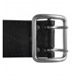 G4 Belt 5cm Wide Leather Black Chrome-Plated Buckle