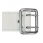 Cinturón G3 reforzado 5cm cuero blanco