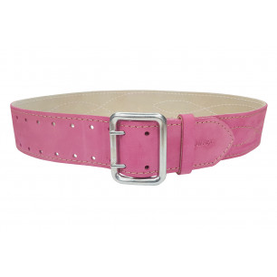 G2 Belt Reinforced 5cm Leather PINK