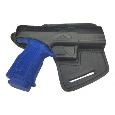 B14 Leder Holster für Steyr A2 M (Compact) schwarz