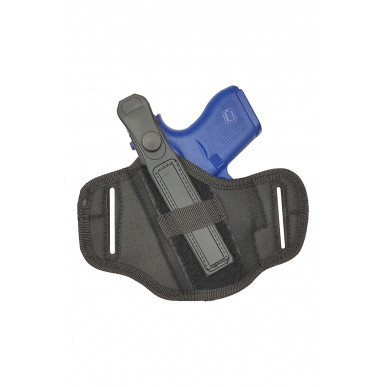 AK02 Нейлонов кобур за Glock 43 черен 5-56.de