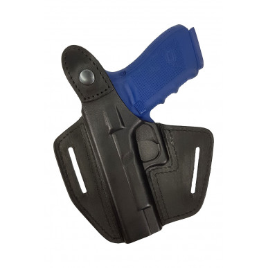 B37 kožené pouzdro pro Glock 31 černé VlaMiTex
