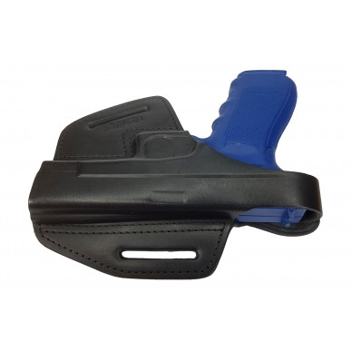 B37 кожна футрола за Glock 17 црна VlaMiTex