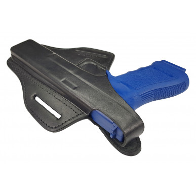 B34 حافظة جلدية لـ Glock 17L سوداء VlaMiTex