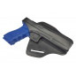 B34 Leather Holster for Glock 17L Black VlaMiTex