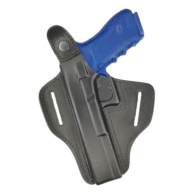 B34 가죽 홀스터 Glock 17L용 검정색 VlaMiTex