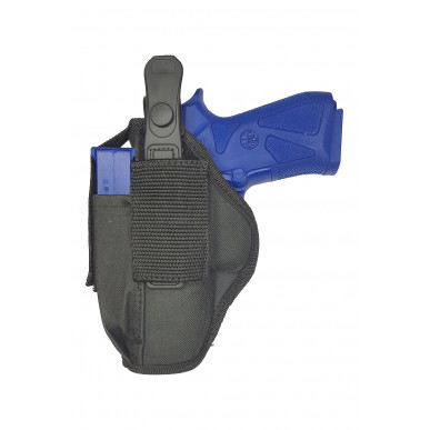 AK05 Holster Universel de Ceinture pour Beretta 90 Two avec Porte-Magazine noir 5-56.de