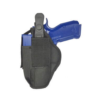 AK05 נרתיק חגורה אוניברסלי עבור CZ Shadow 2 עם מחזיק מחסנית שחור 5-56.de