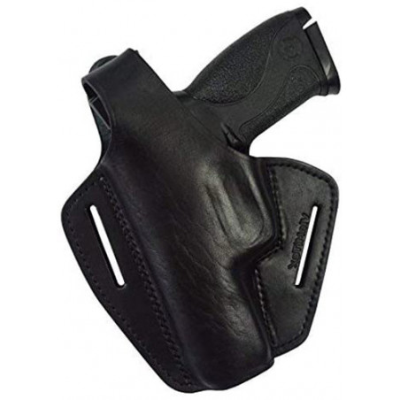 B2Li Funda de Cuero para S&W M&P9 Negra para Zurdos