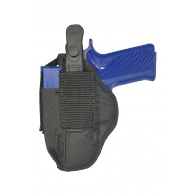 AK05 Univerzální pouzdro na opasek pro Smith and Wesson 4506 s držákem na zásobník 5-56.de