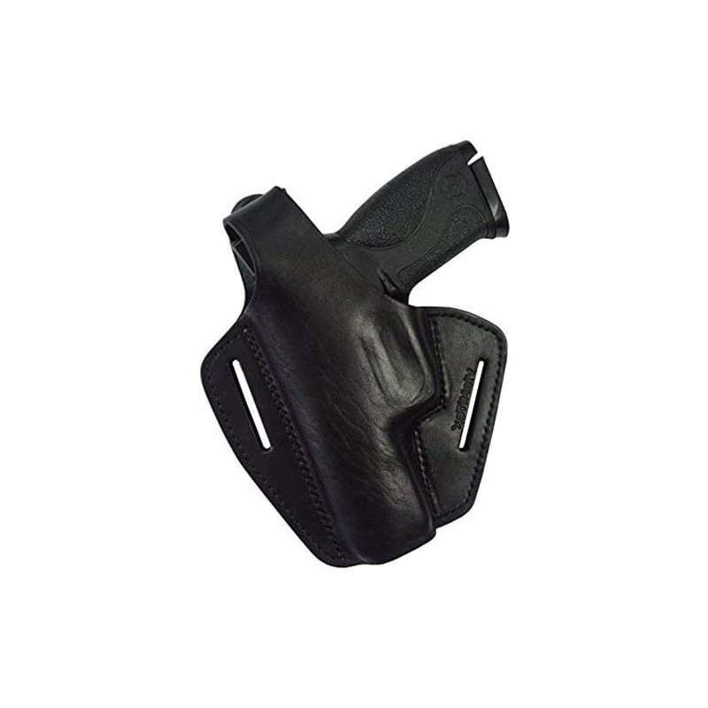 B2Li Holster en cuir pour pistolet S&W M&P40 noir pour