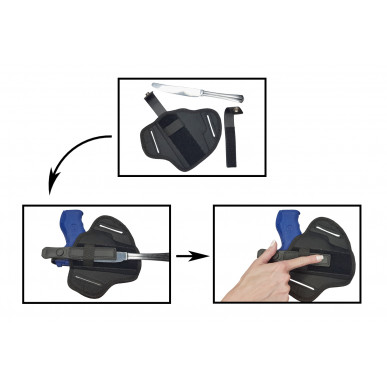 AK05 Universal Holster für Beretta Px4 Full Size mit Mag Halter schwarz 5-56.de